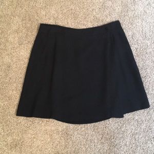Gap vintage wool blend black wrap skirt. Size 8